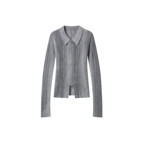 DIALOGUE Knitwear Women's Gray Gradient