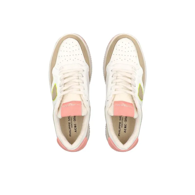 PHILIPPE MODEL Paris Leather Low-top Sneakers-2