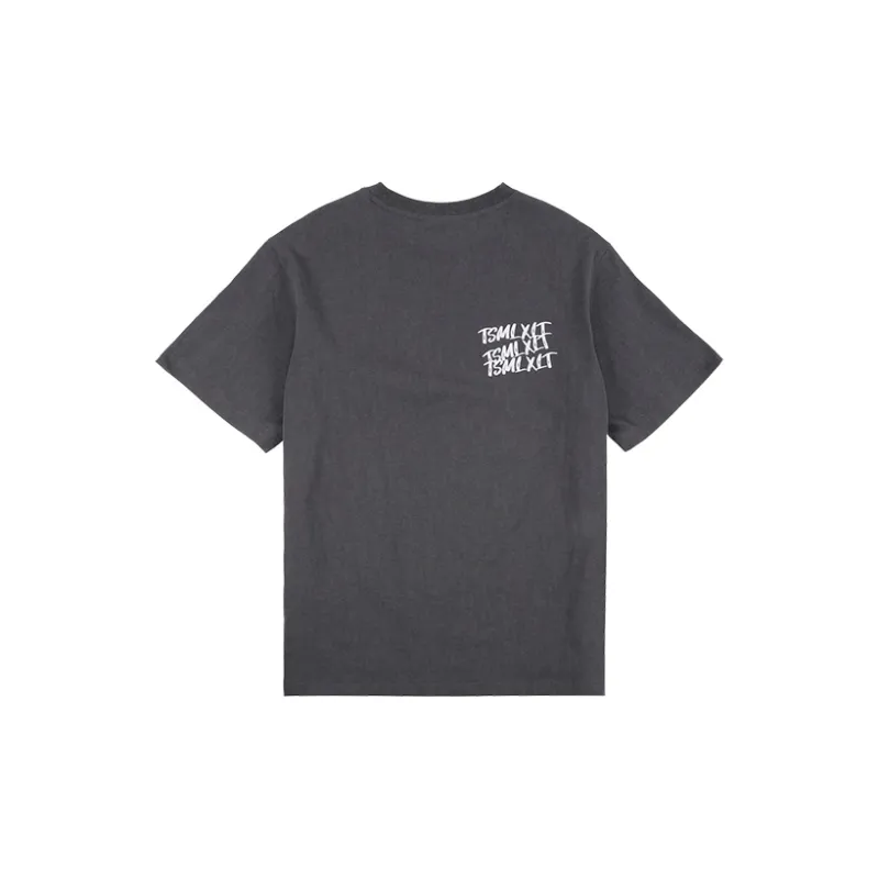TSMLXLT T Shirts Unisex Dark Gray-1