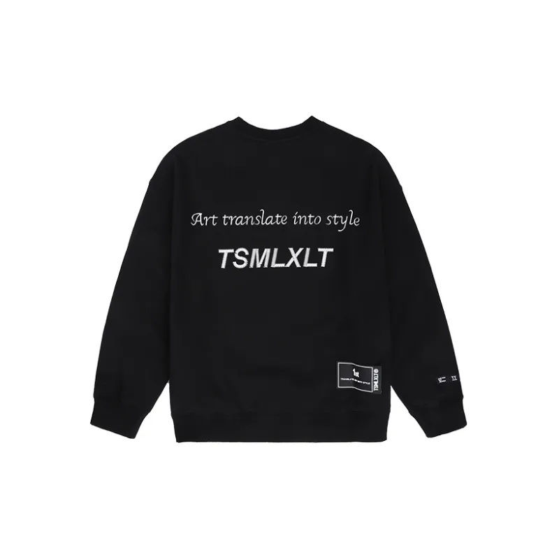 TSMLXLT Sweatshirts Unisex Midnight Black-1