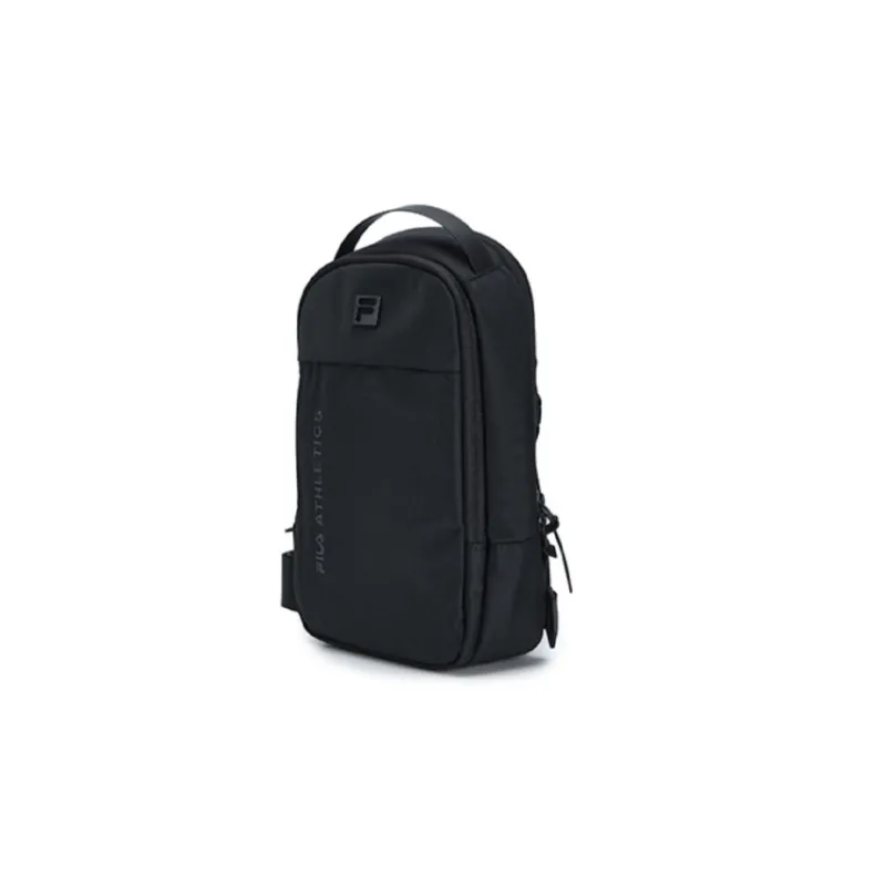 FILA Fabric Sling Bag Handbag Shoulder Bag Crossbody Bag Regular Men's Black-1