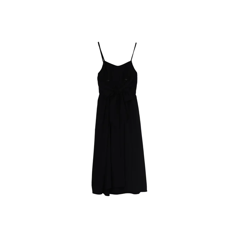 Fstudio Slip Dresses Women's Black-1