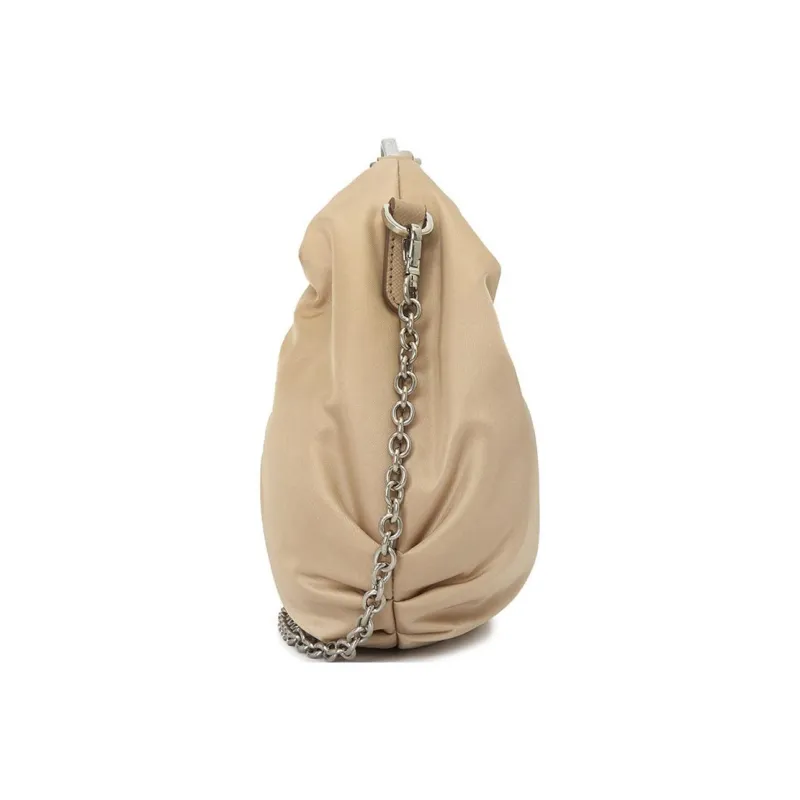 PRADA Nylon Fabric Crossbody Handbag Women's Cameo Brown Beige-3