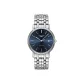 Blue Dial with Silver Strap