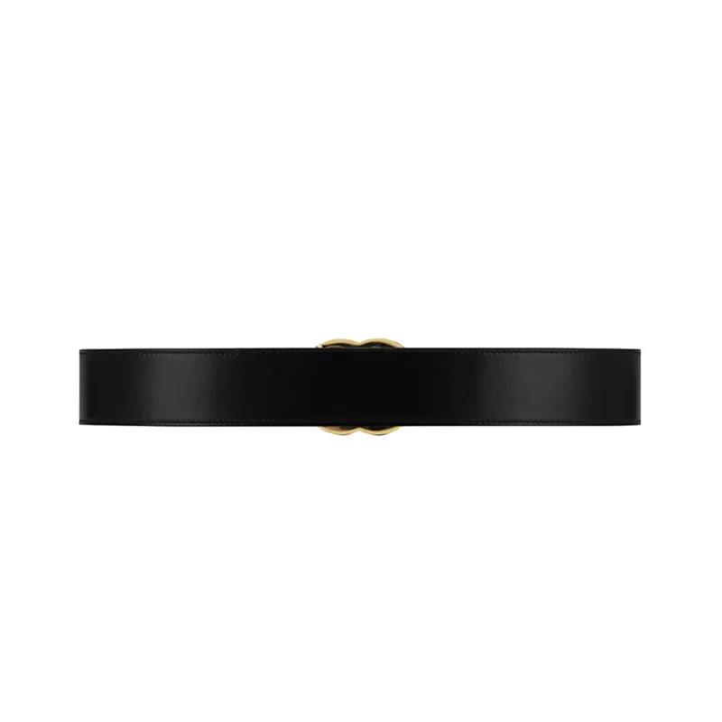 GUCCI Leather Belts Men Black-1