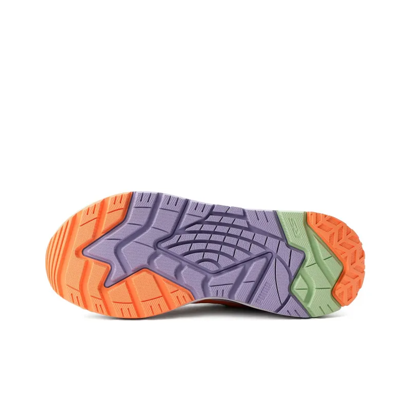 PUMA Rs-Trck Feelin 'Xtra Purple' Anti-Slip Wear-Resistant Low-Top Sports Casual Shoes Women's White Purple Orange-4