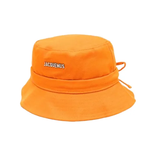 Jacquemus Bucket Hats Men Yellow