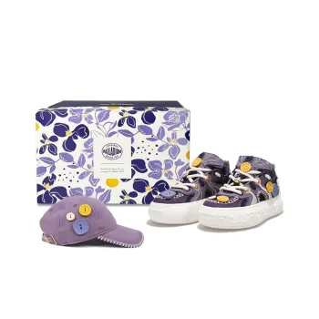 Palladium Skate Pallanote Low Top Skateboard Shoes Unisex Sage Purple White