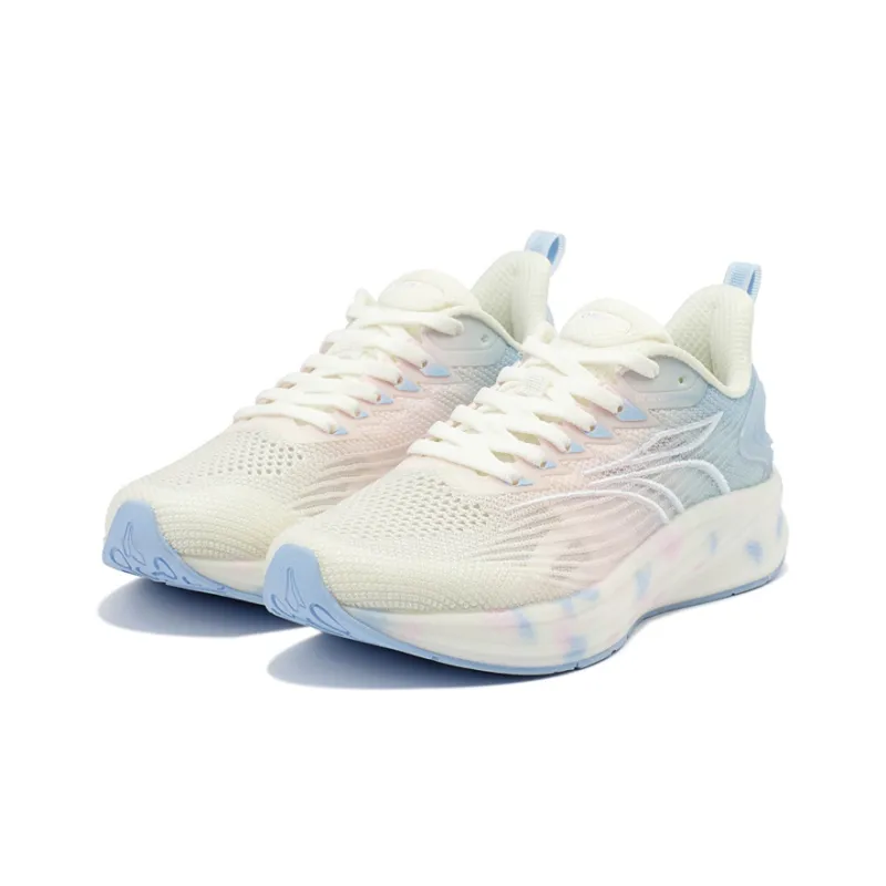 361° QU!KFOAM Running Shoes Women's Low Top Feather White/Wind Blue-2