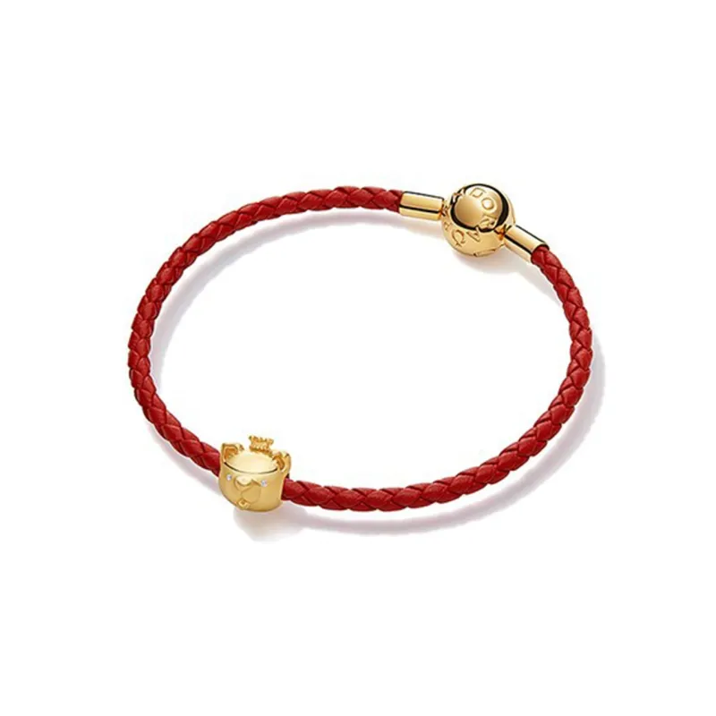 Pandora Leather Bracelets Women's-19
