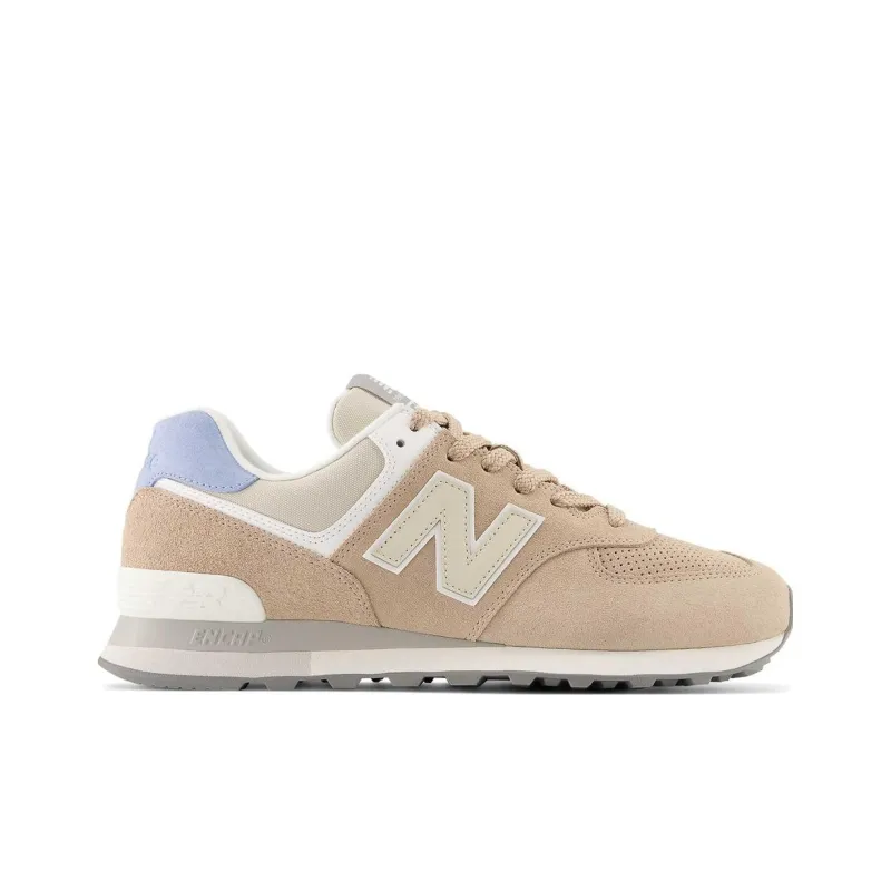 New Balance 574 Brown Light Blue-1