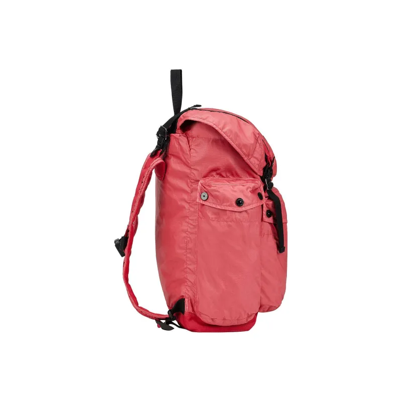 STONE ISLAND Canvas Backpack Regular Men's Red-1