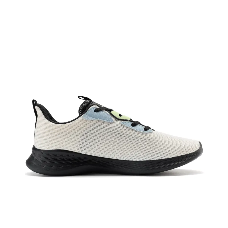 PEAK Qingyi Cushioning Anti Slip And Wear Resistant Low Top Running Shoes Men's White Black-1