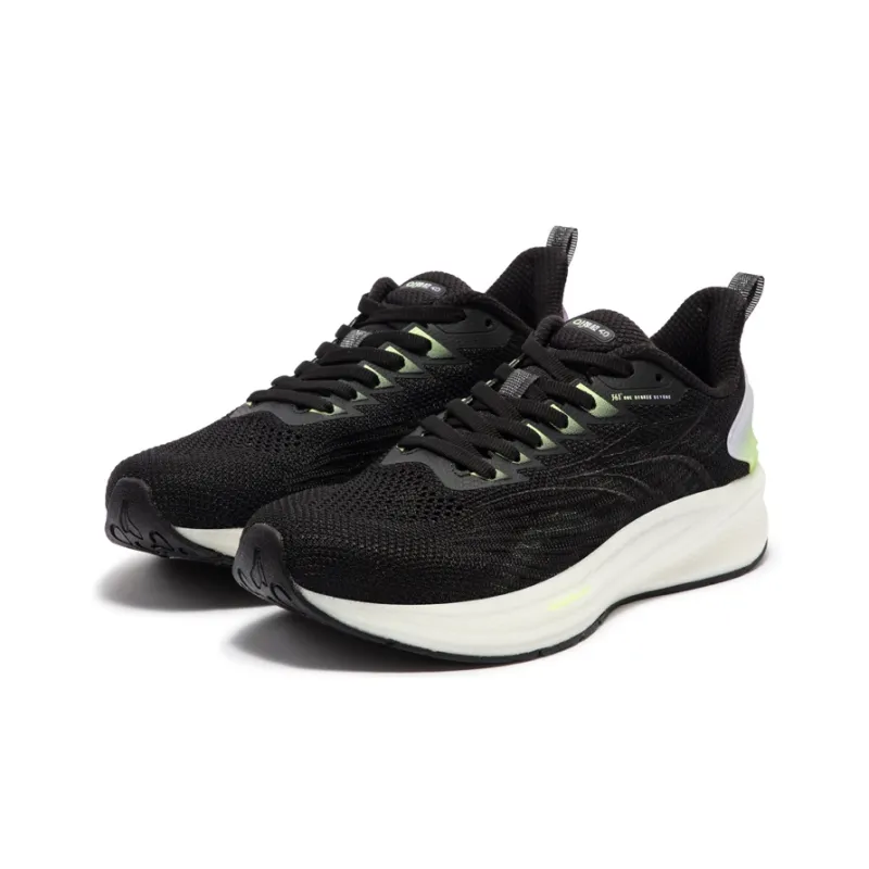 361° QU!KFOAM Running Shoes Women's Low Top Obsidian Black/Digital Lavender-2