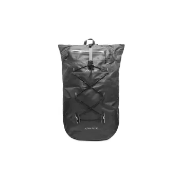 Arcteryx ALPHA Fabric Backpack Regular Men's Carbon Copy Black Gray