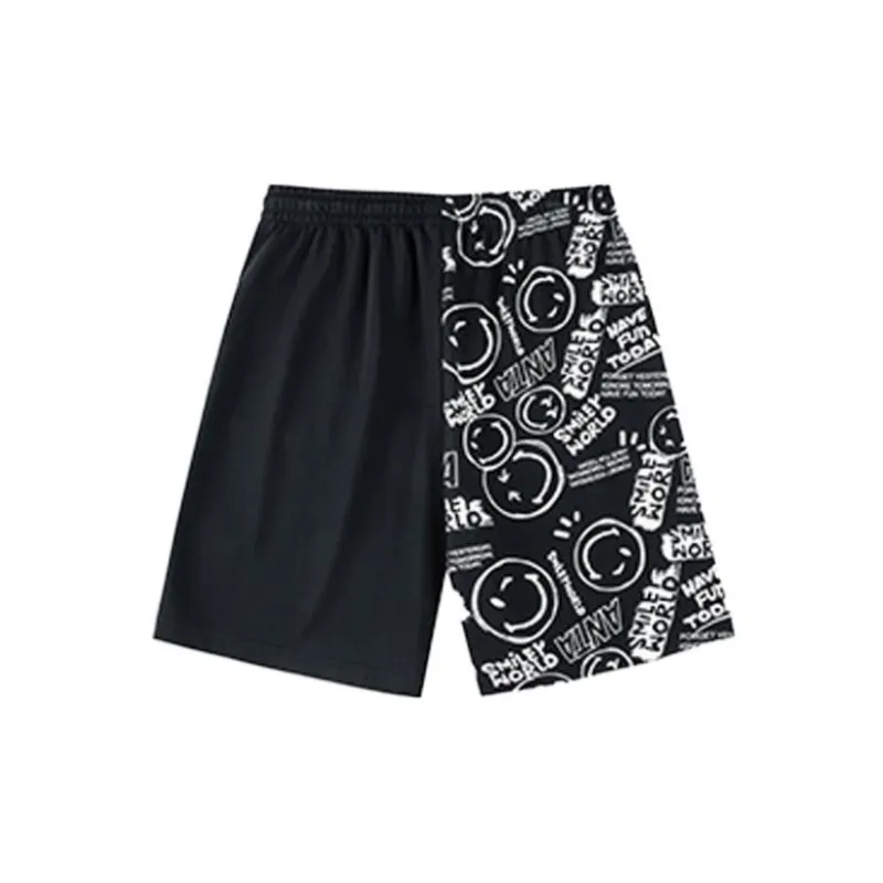 Anta Life Collection Casual Shorts Men's Basic Black-1