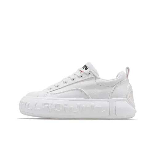 Palladium Skate Skateboard Shoes Men Low-Top Marshmallow White