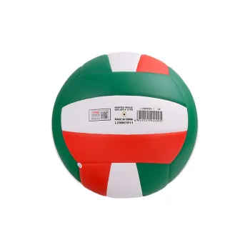 LiNing Rubber Size 5 Volleyball Unisex White Green Orange
