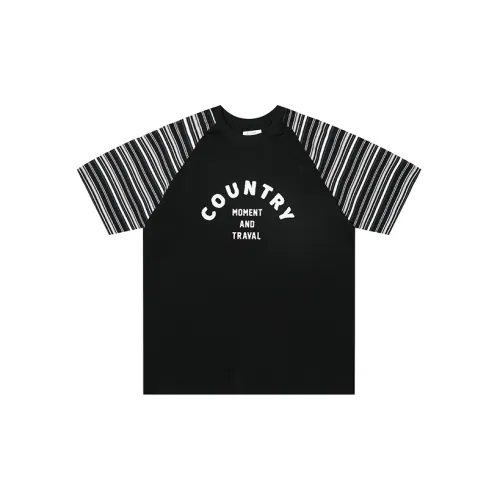 COUNTRY MOMENT T-Shirts Men Black