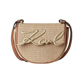 KARL LAGERFELD Crossbody Bag, Shoulder Bag Small Size Women's Beige
