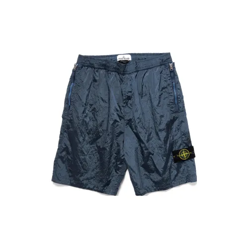 STONE ISLAND Casual Shorts Men Dark Blue