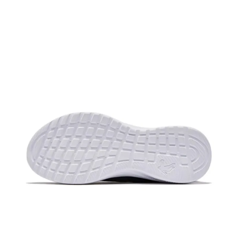 QIAODAN Slip Resistant Breathable Low Top Running Shoes Women's Black-4