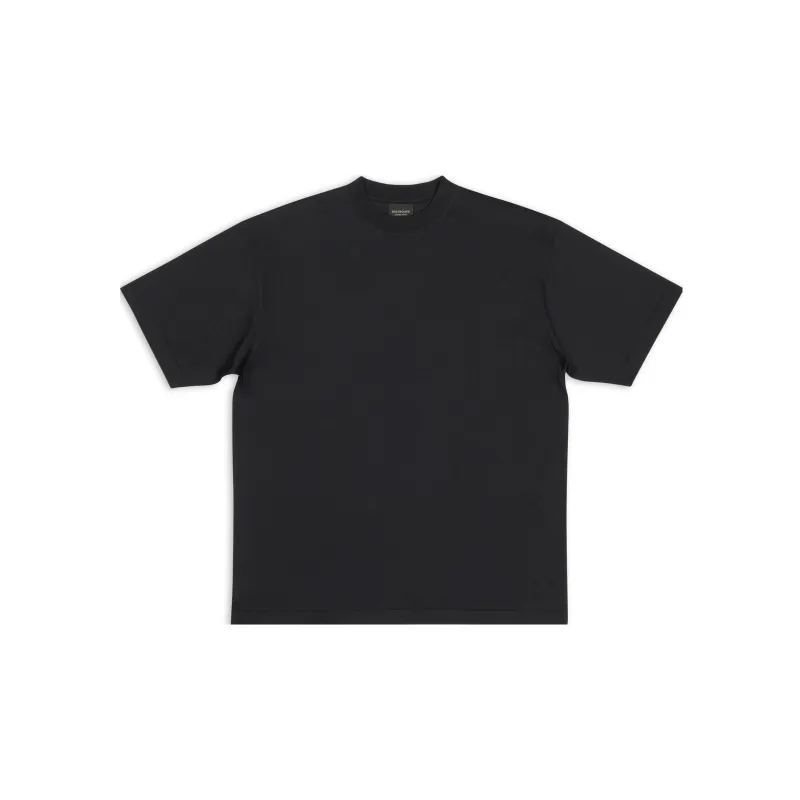 Balenciaga T Shirts Women's Black-1