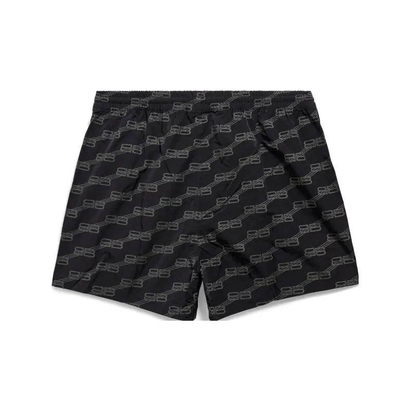 Balenciaga SS23 Casual Shorts Regular Fit Men's Black-1