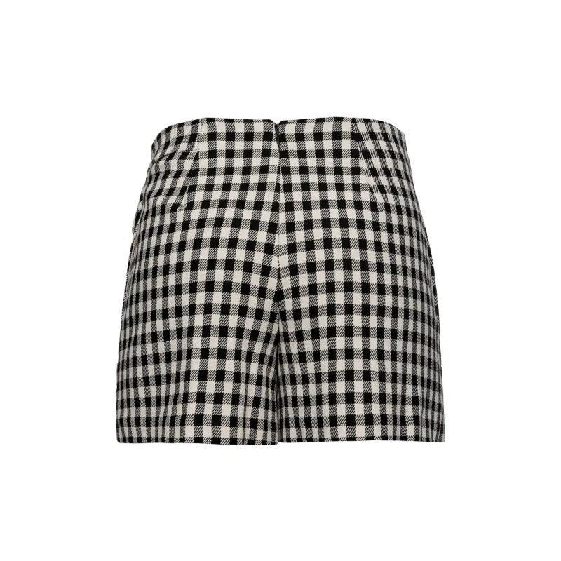 PINKO Casual Shorts Women's Black/White-1