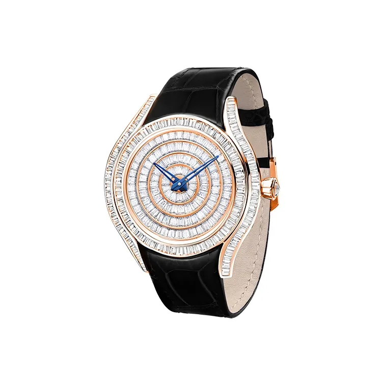 TIELBO Radiant Collection Mechanical Movement Watch Women's Watch White Dial T815M-P-R1-1