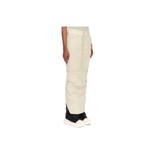 Rick Owens DRKSHDW Casual Long Skirts Women's White