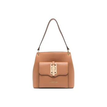 LOVE MOSCHINO Polyurethane Handbag, Shoulder Bag Women's Brown