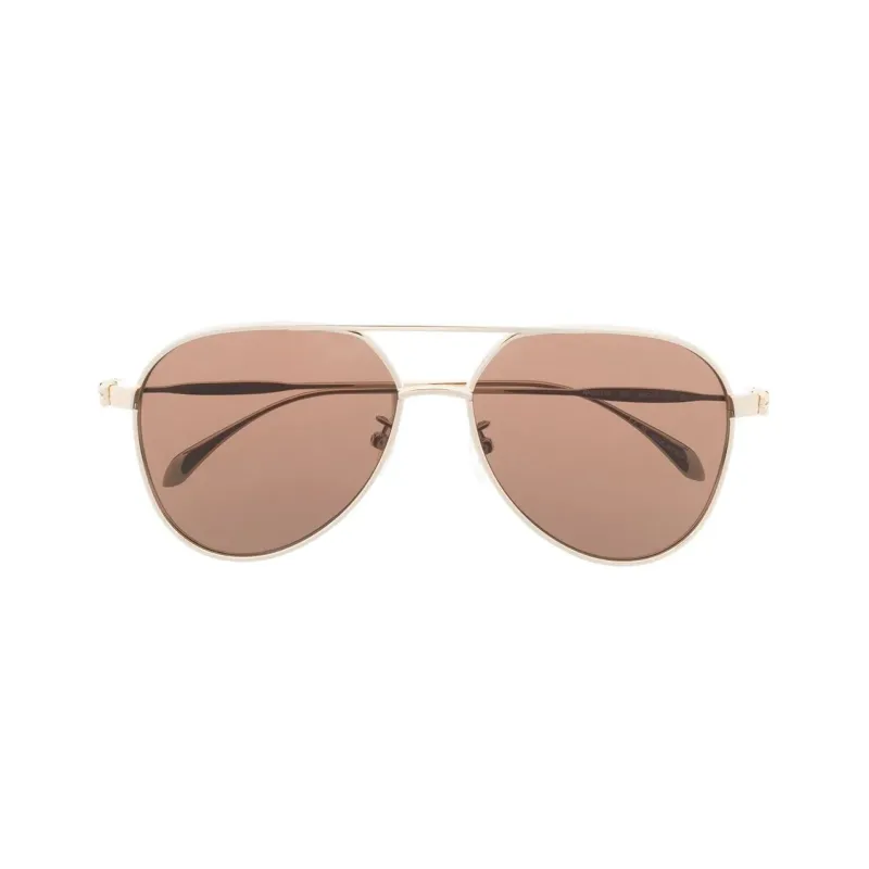 Alexander McQueen Aviator-Frame Sunglasses-1