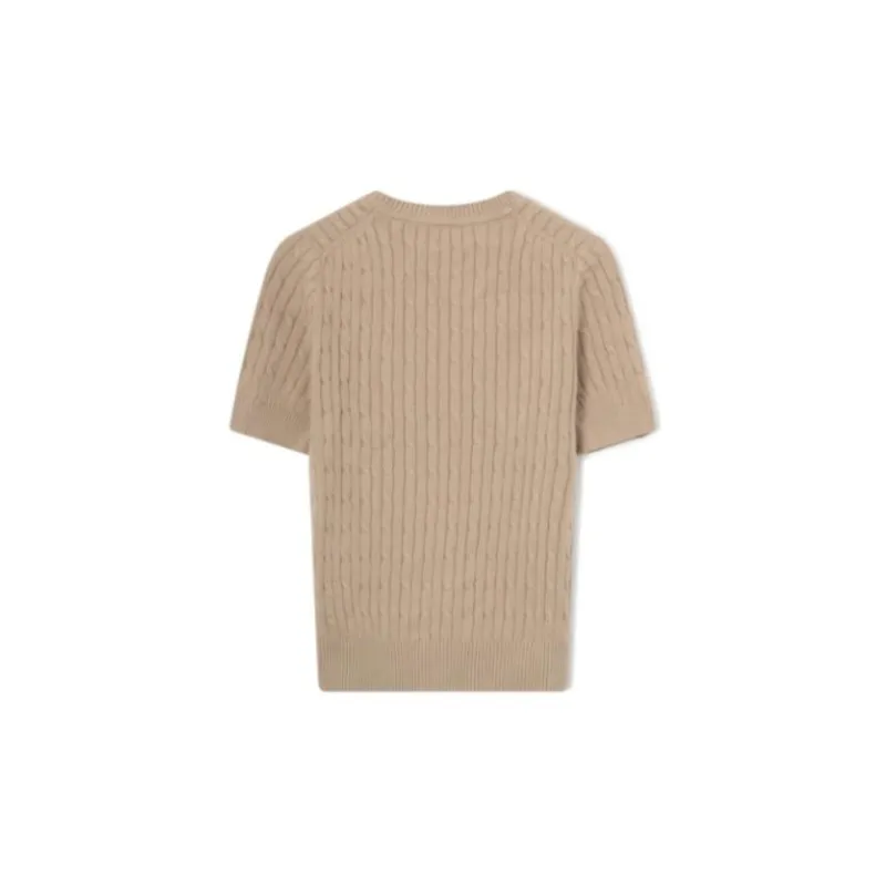 Tommy Hilfiger T-Shirts Women's Khaki-1