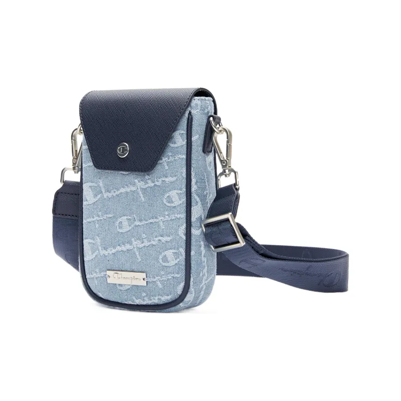 Champion Fabric Cell Phone Pouch, Shoulder Bag, Crossbody Bag Trumpets Unisex Ballet Blue/Champion Blue-1