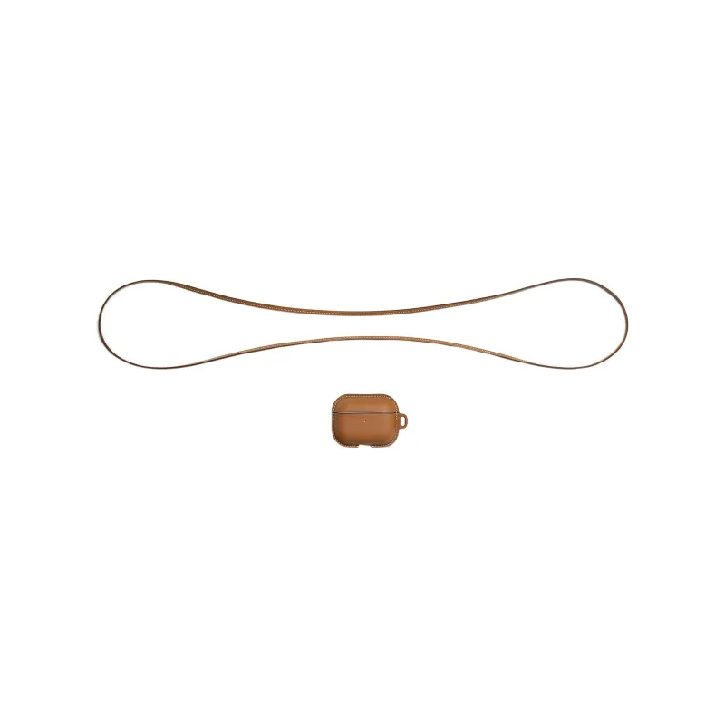 HERMES Swift Leather AirPods Pro Protective Case Earphone Case Unisex 37 Gold-5