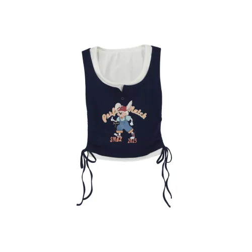 Snbl Tank Tops Women's Navy Blue