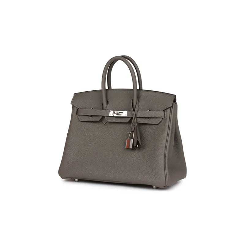 HERMES Birkin Togo Calfskin Birkin Bag Handbag Regular Women's 0L Grismeyer Rain Cloud Gray-1
