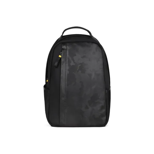 ELLE HOMME Fabric Laptop Backpack Regular Unisex Black