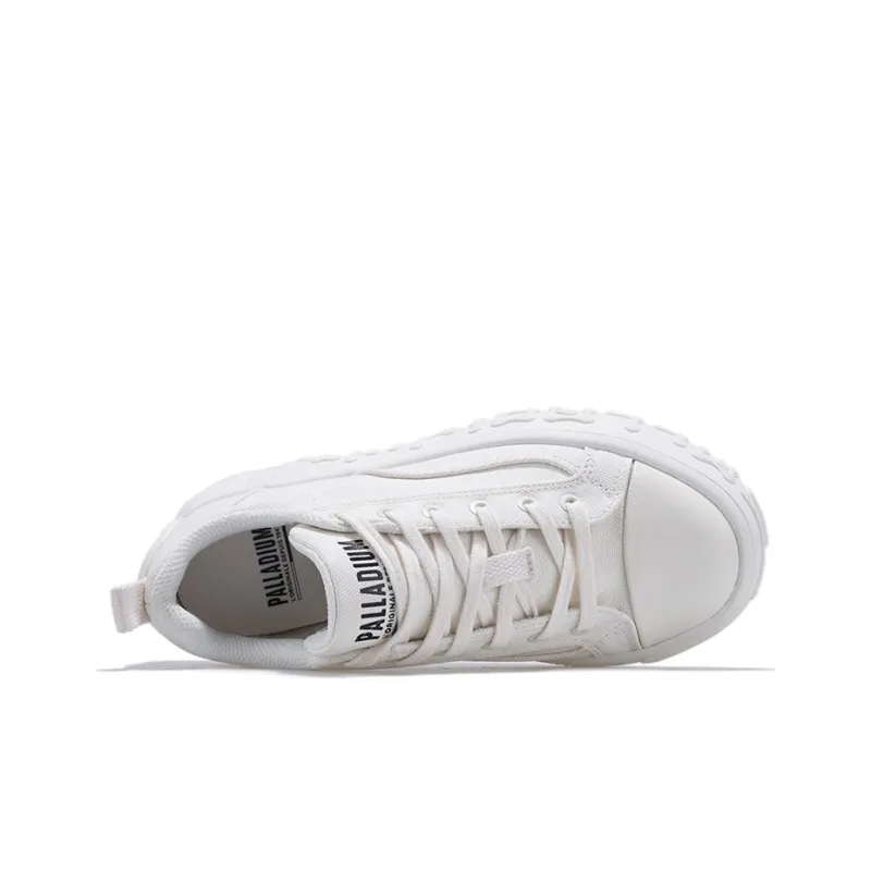 Palladium Skate Low Top Skateboard Shoes Men's Marshmallow White-2
