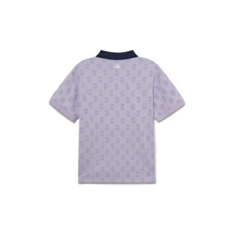 MLB Polo Shirts Women's Light Lavender Color-1