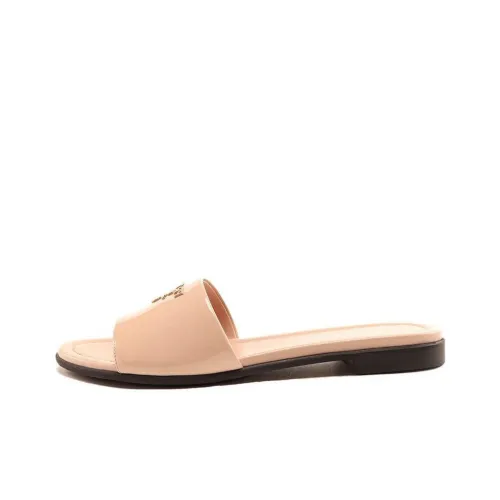 PRADA Slide Slippers Women's Nude Pink