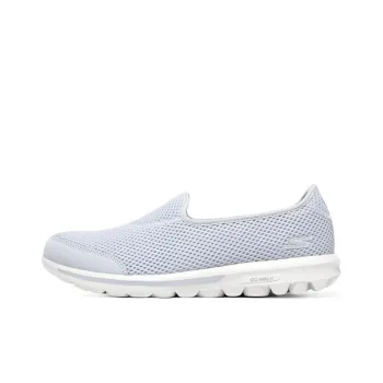 Skechers GO WALK Ma Cushioning Wear-Resistant Breathable Quick Dry Lightweight Low-Top Casual Shoes Women's Gray Blue