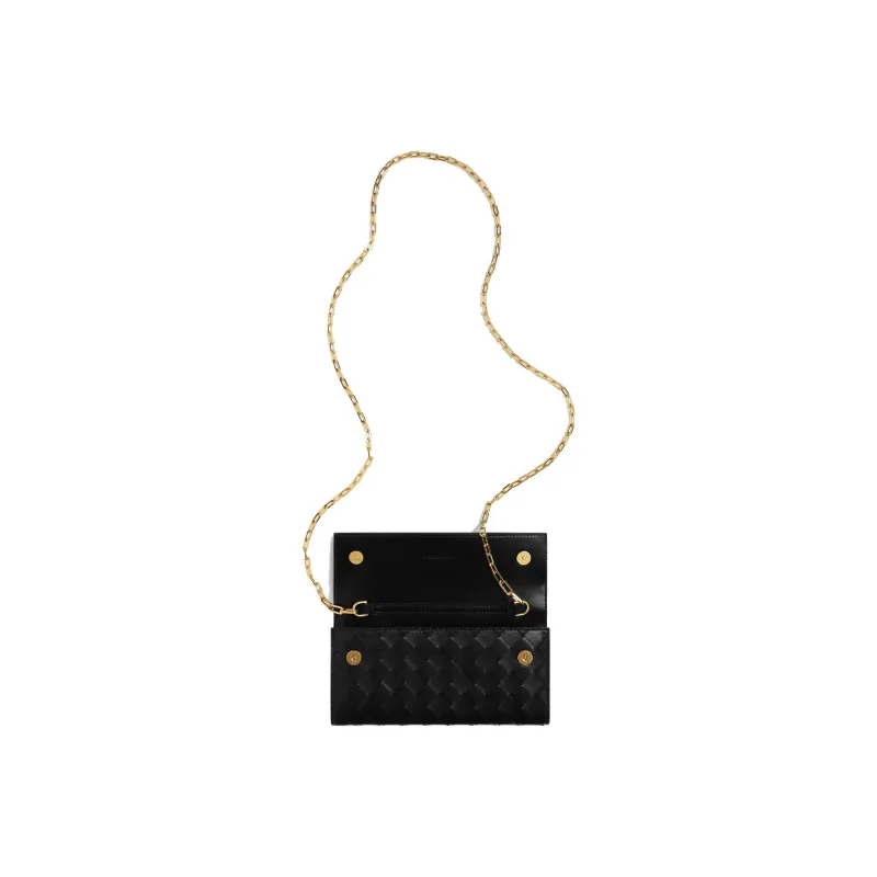 Bottega Veneta Chained Intrecciato Wallet-1
