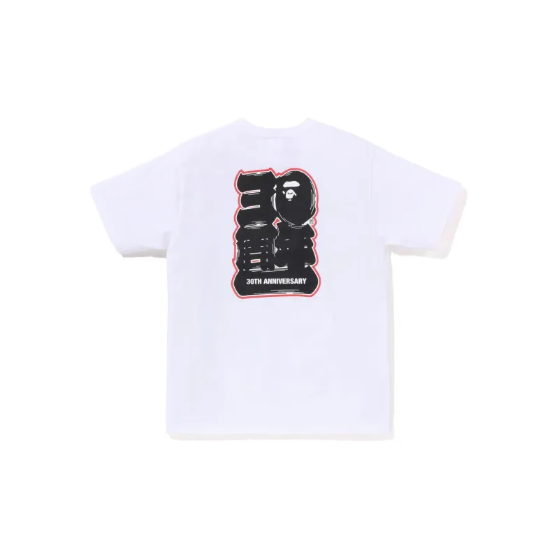 A BATHING APE Store London Bape 30th Anniversary Ape Head Tee Set-1