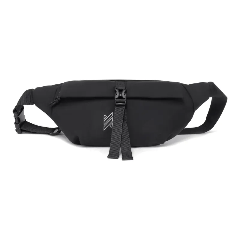 NOMK Oxford Workwear Bag, Dumpling Bag, Backpack, Shoulder Bag, Crossbody Bag, Fanny Pack Unisex White/Blue/Black-8
