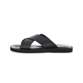 EMPORIO ARMANI Logo Debossed Slip On Slides