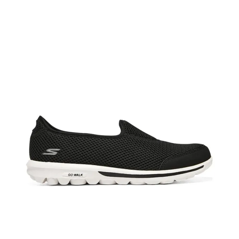 Skechers Go Walk Classic Casual Shoes Women's Low Top Black/White-1