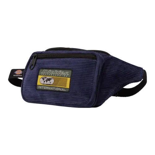 Dickies Cotton And Corduroy Blend Sling Bags One Shoulder Crossbody Fanny Pack Regular Men's Ink Marine Blue