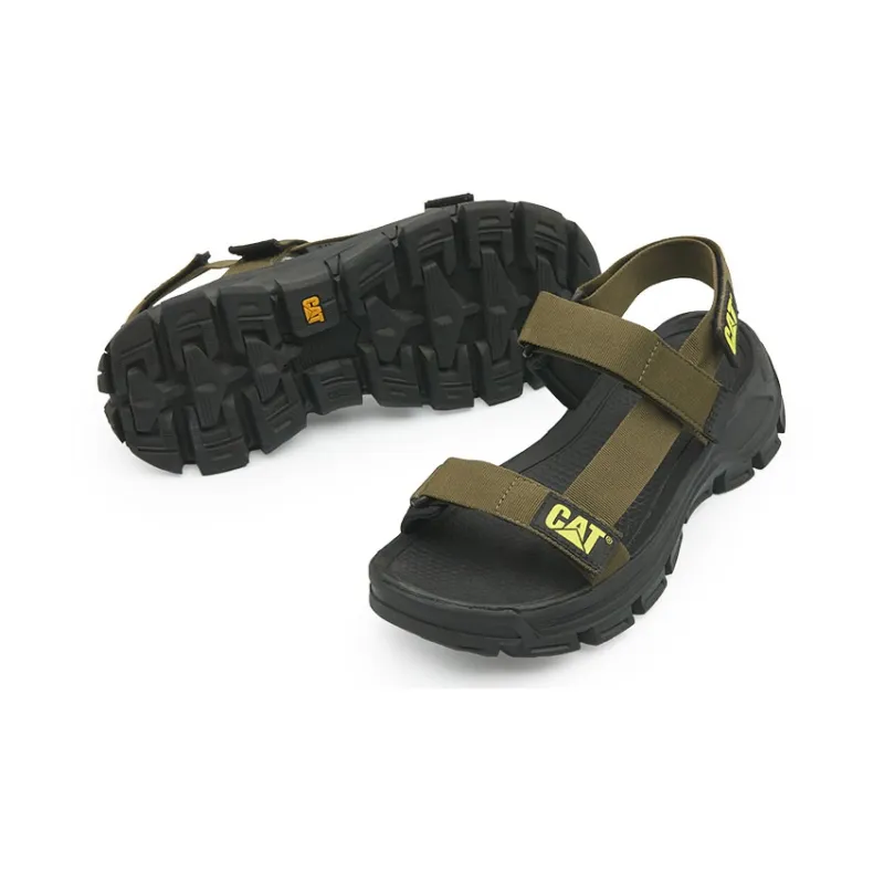 CAT Progressor Web Bold Sports Sandals Unisex Army Green-2